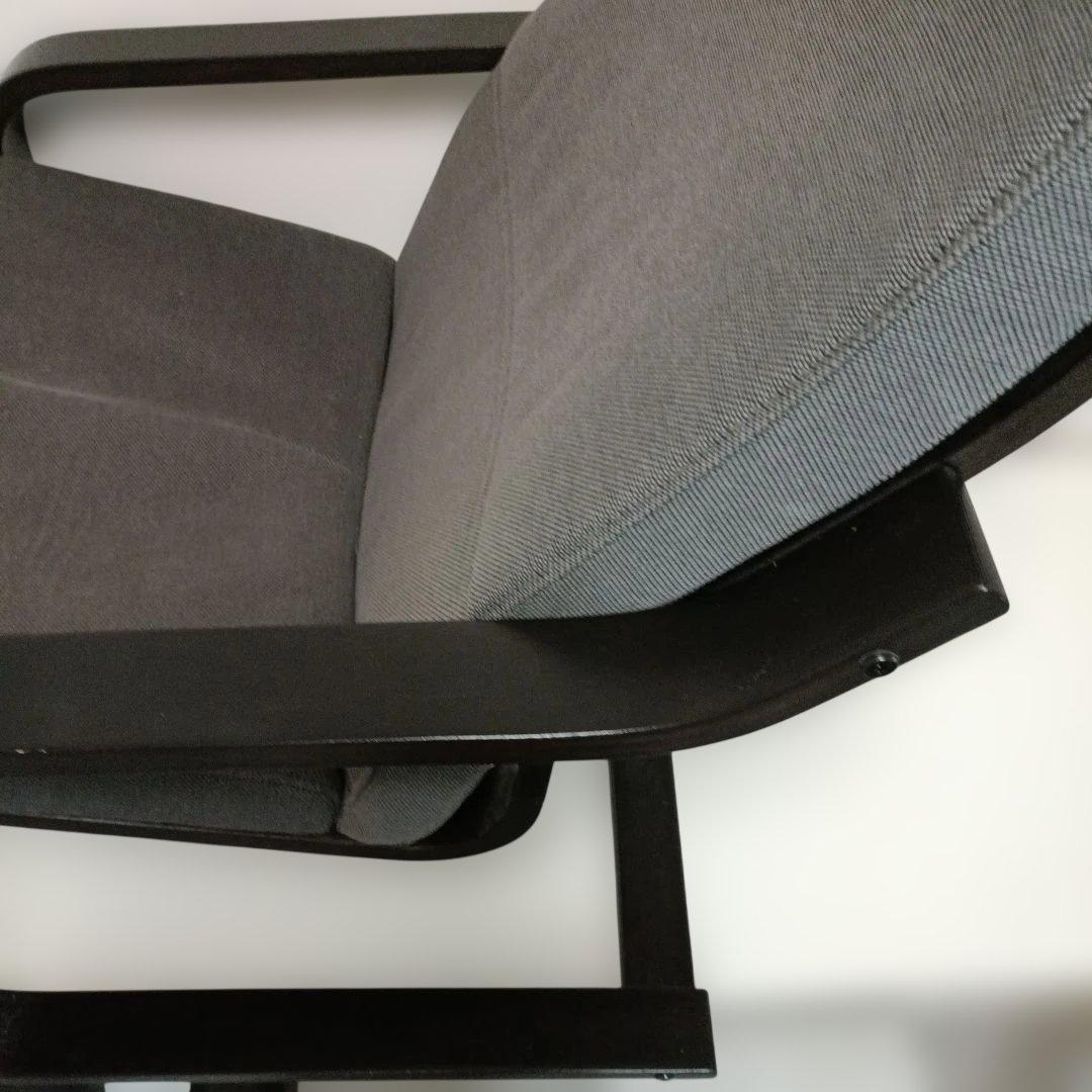 【kayo】イケア　グレー　パーソナルチェア　ポエング