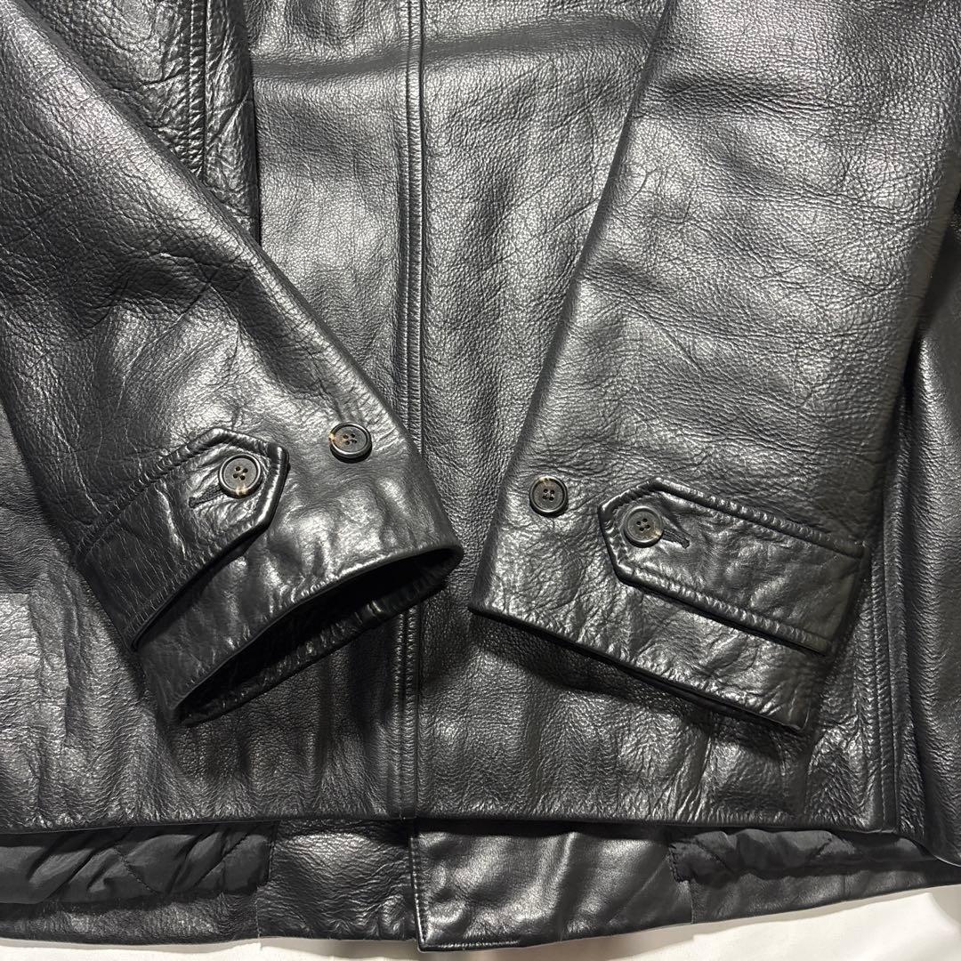 RALPH LAUREN カーコート　レザージャケット　xl チンスト