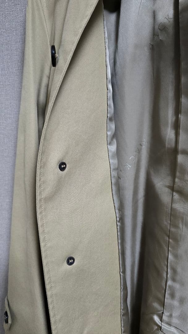 【美品】MACKINTOSH ギャバジンステンカラー　定価10万円