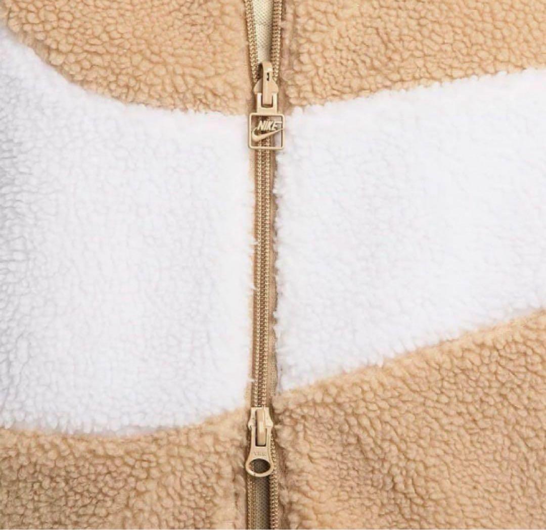 新品★ナイキボアジャケット ナイキブルゾン リバーシブル スウッシュ★XL