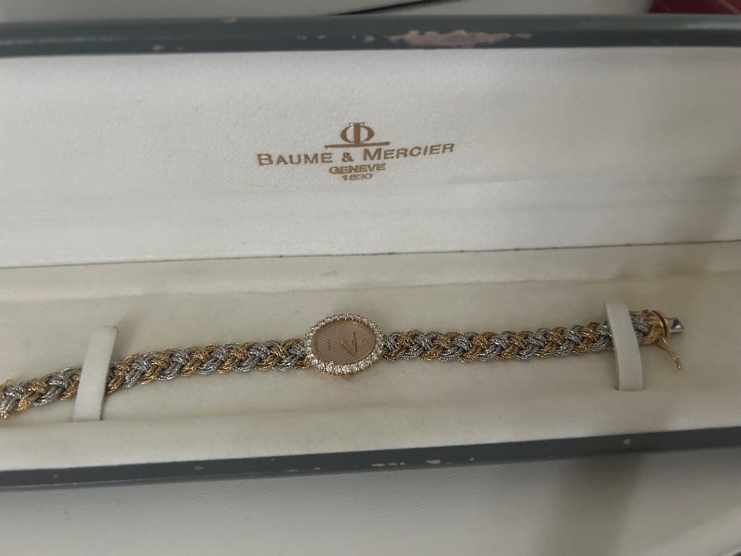 専用レア　芸術品　ボーム＆メルシエ ☆18KYG無垢☆豪華腕時計 レディース