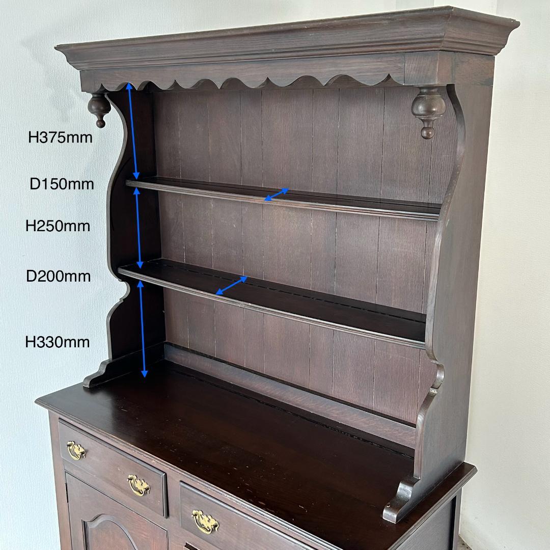 イギリス アンティーク　家具 ドレッサー カップボード 1940年頃 321A