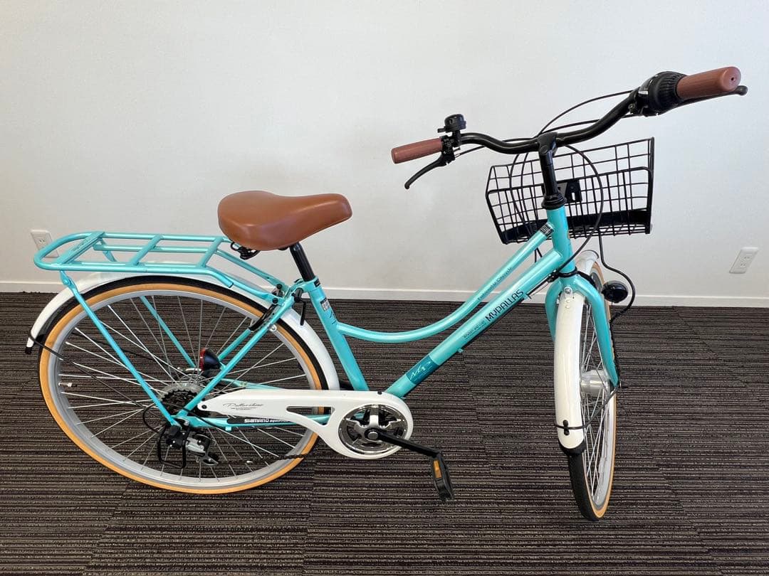 送料込み ￼26インチ　子供用自転車 屋内保管　シートカバーおまけ付