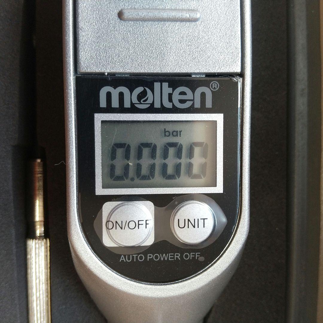 モルテン molten ミニポンプ付きデジタル圧力計 PGP ボール用