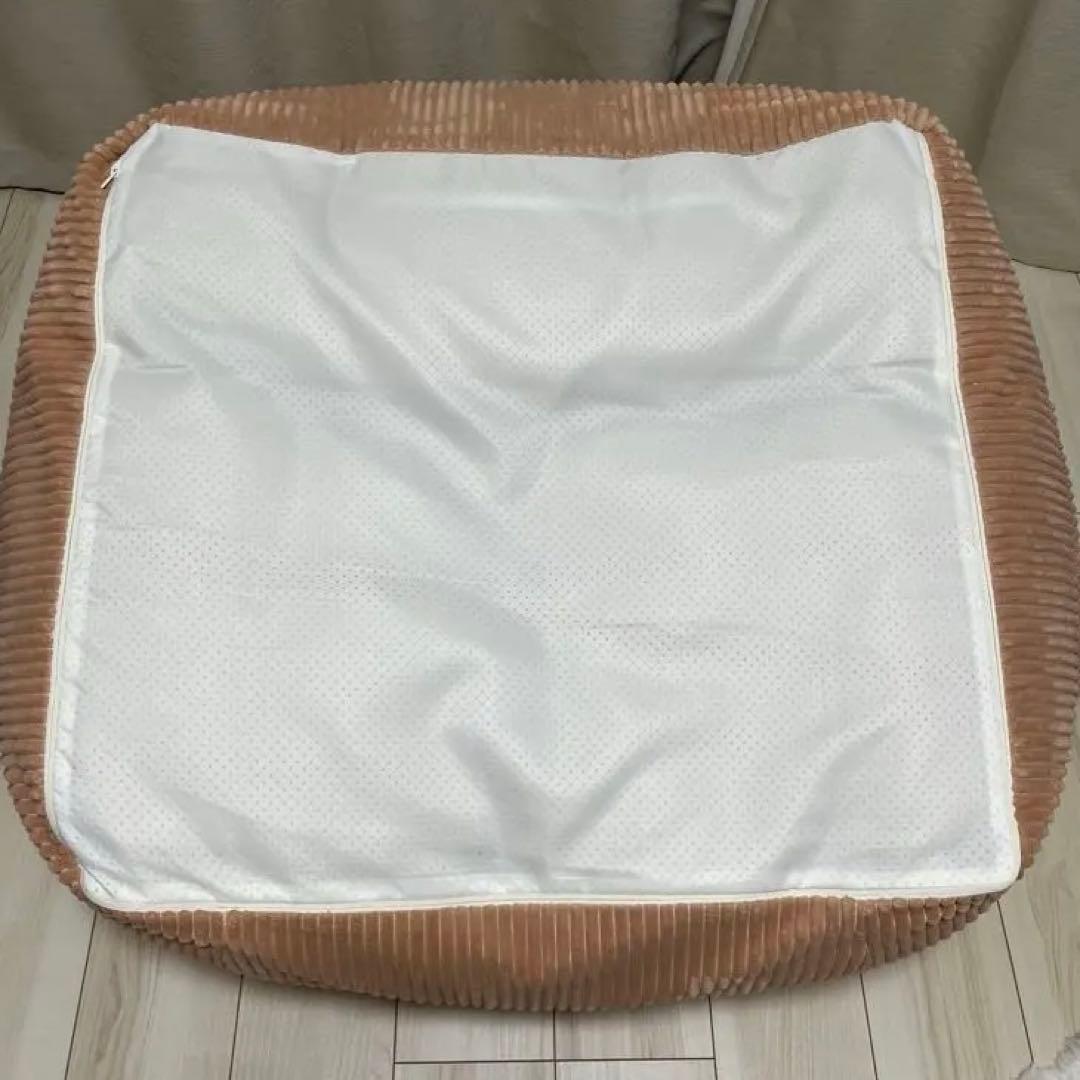 LOOSY HUGME 1人掛けビーズソファ コーラルピンク