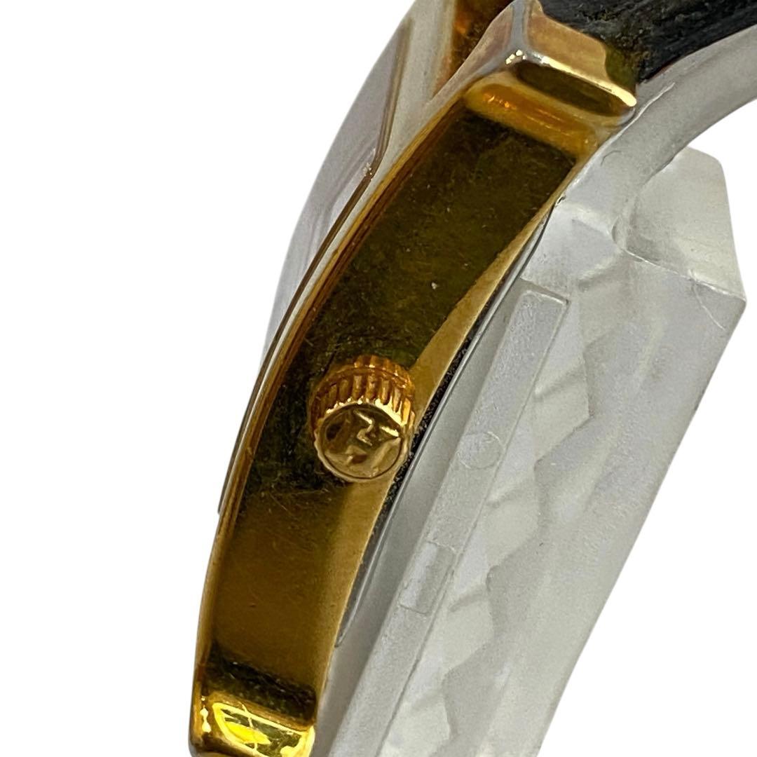 HERMES エルメス Hウォッチ ゴールド 稼働品 腕時計