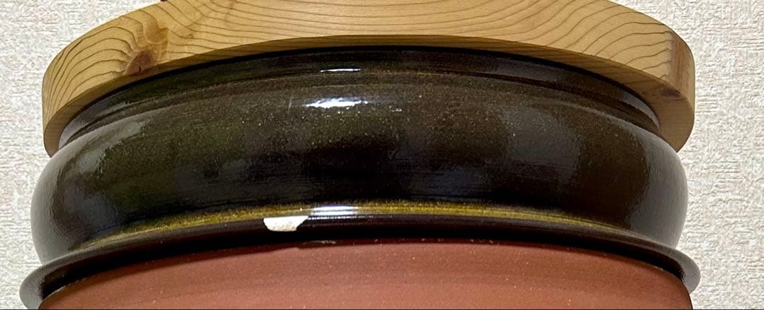 壺焼き芋用　信楽焼壺＆木蓋付き保存容器＋焼き芋網(15個)＋S字フック3個セット