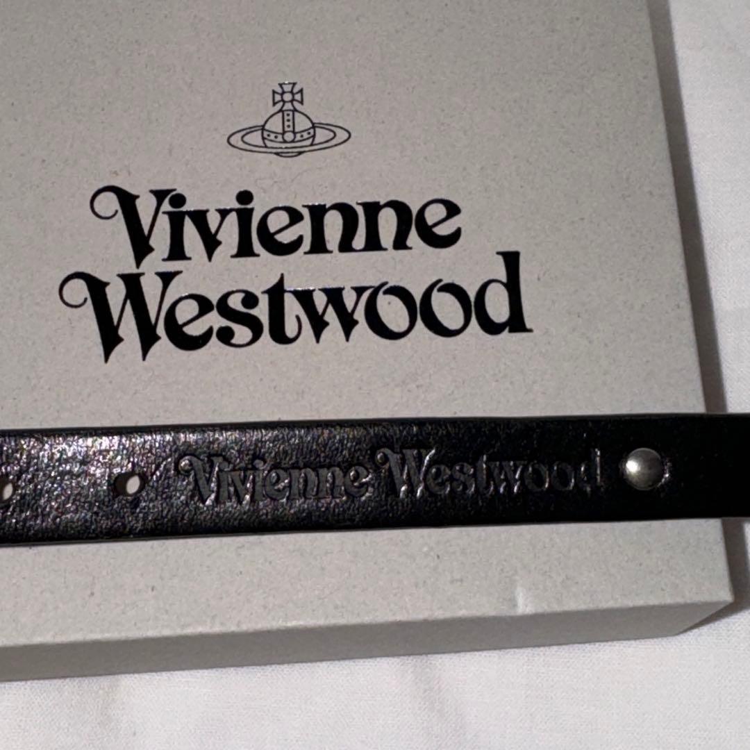 【美品】Vivienne Westwood ブレスレット レザー バングル