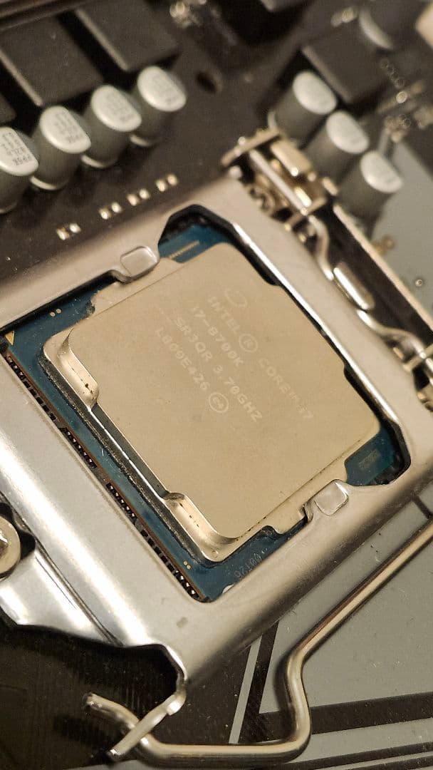 CPU intel core i7 8700k