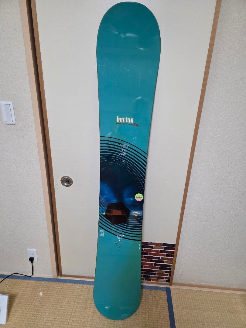 も*ん様 (値下げ)ほぼ未使用 バートン スノーボード スーパーモデル174cm