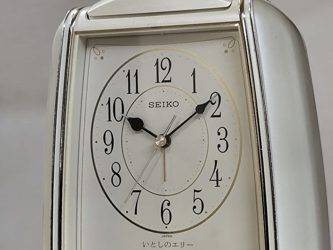 セイコー ムジカ musica QM717W FM音源 メロディ目覚まし時計