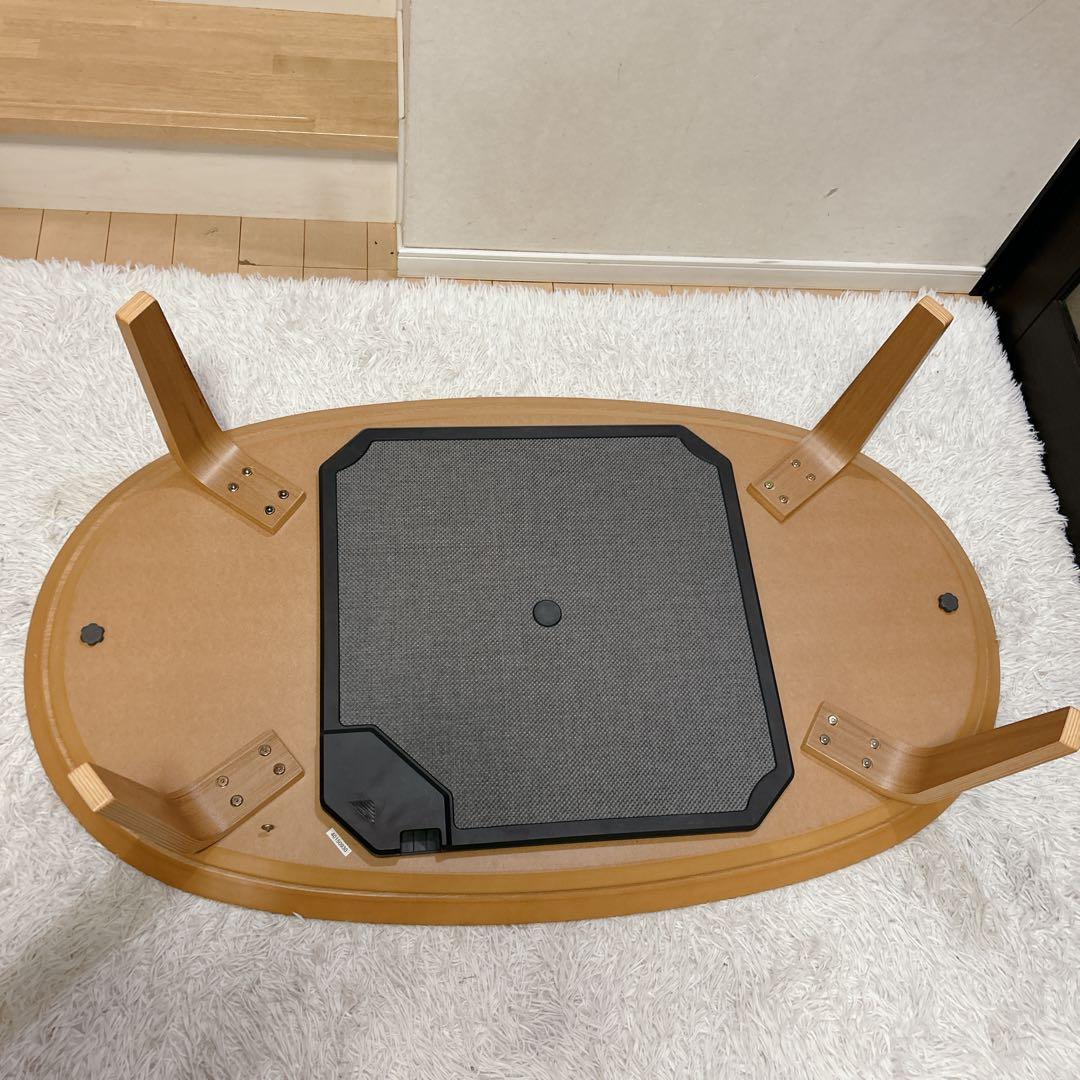 MUJI 無印良品 タモ材 楕円形 大型こたつ 電源コード新品