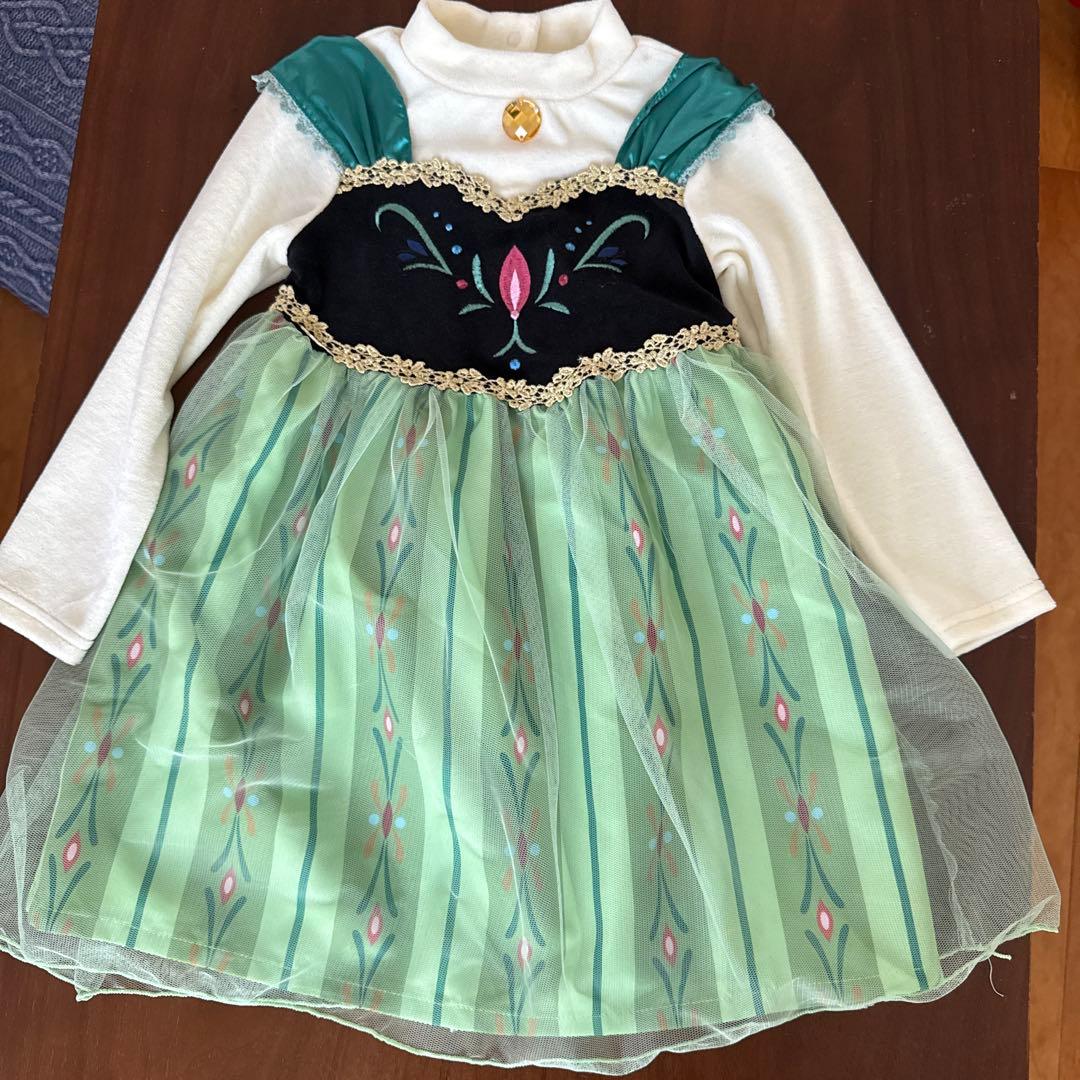 anyfam アナと雪の女王　アナワンピース　100 新品未使用