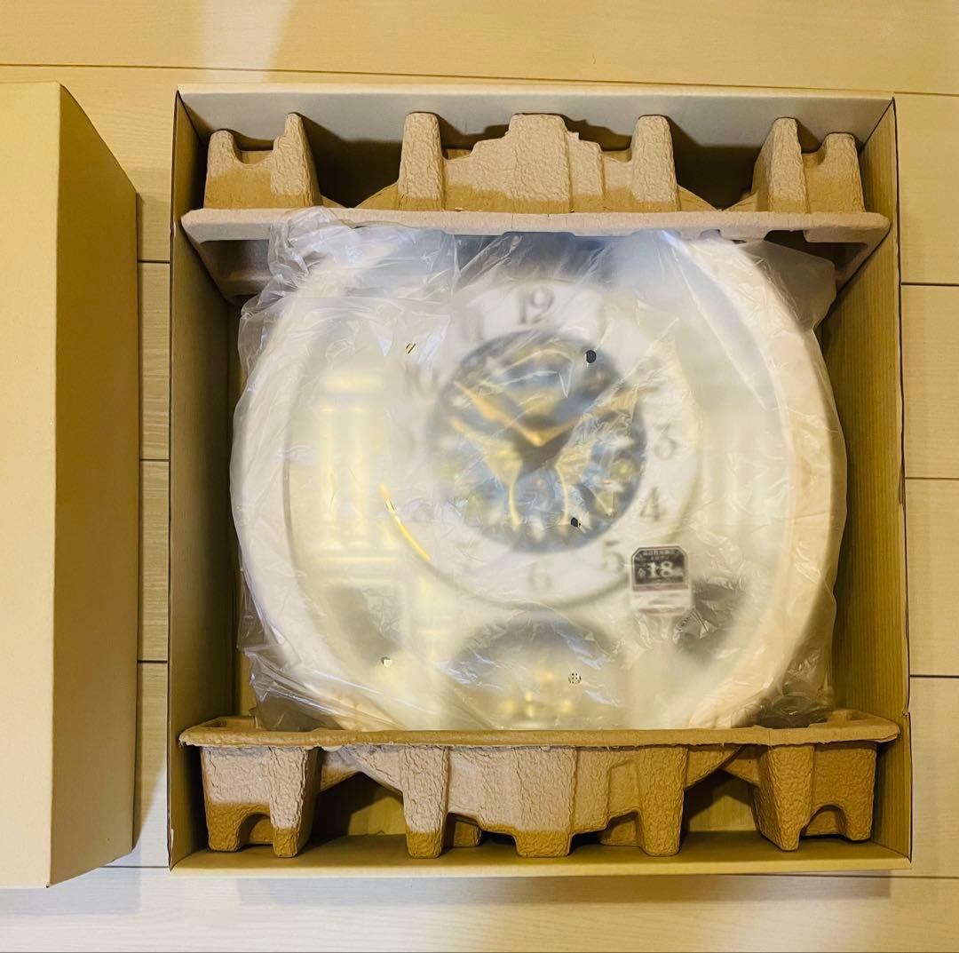 ★5分間使用超美品★セイコー RE604A からくり時計 ウェーブシンフォニー