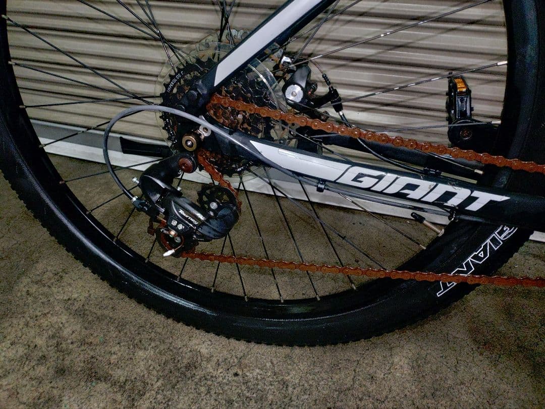 GIANT ATX Mサイズ アルミMTB ディスクブレーキ 錆 傷あり 現状渡
