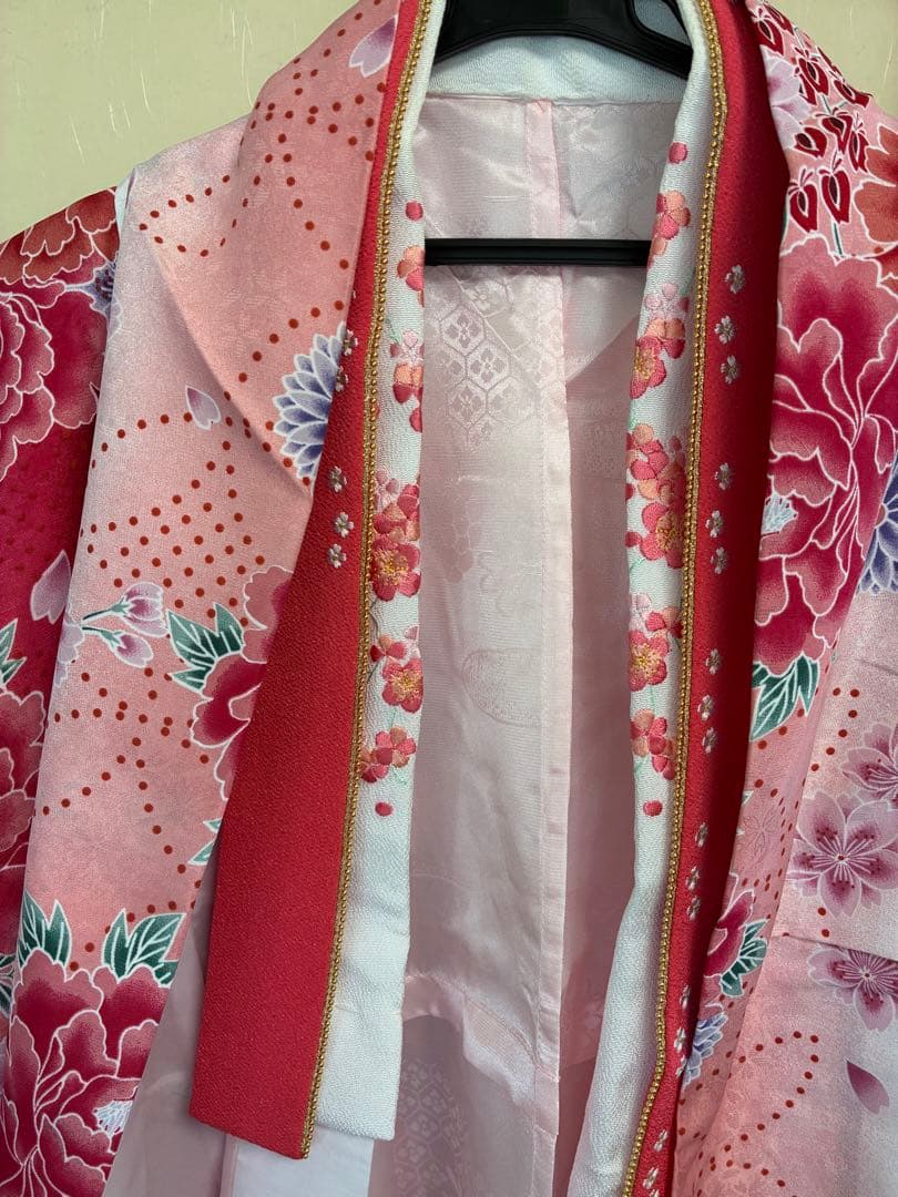 着物・袴・半衿・重ね衿セット 小学生　13点セット