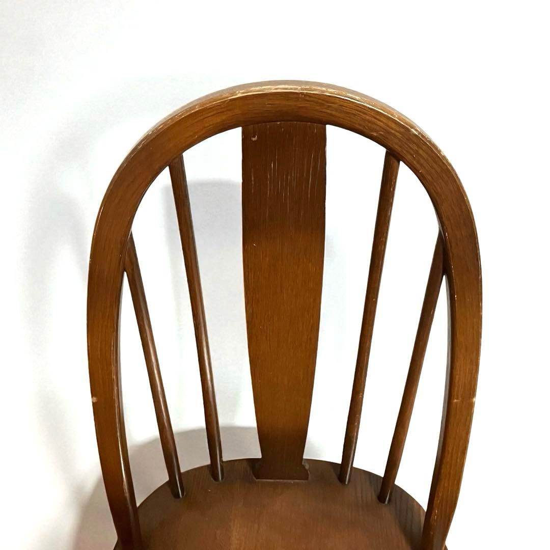 【良品】飛騨産業 キツツキ ボウバックウィンザーチェア　2脚セット②