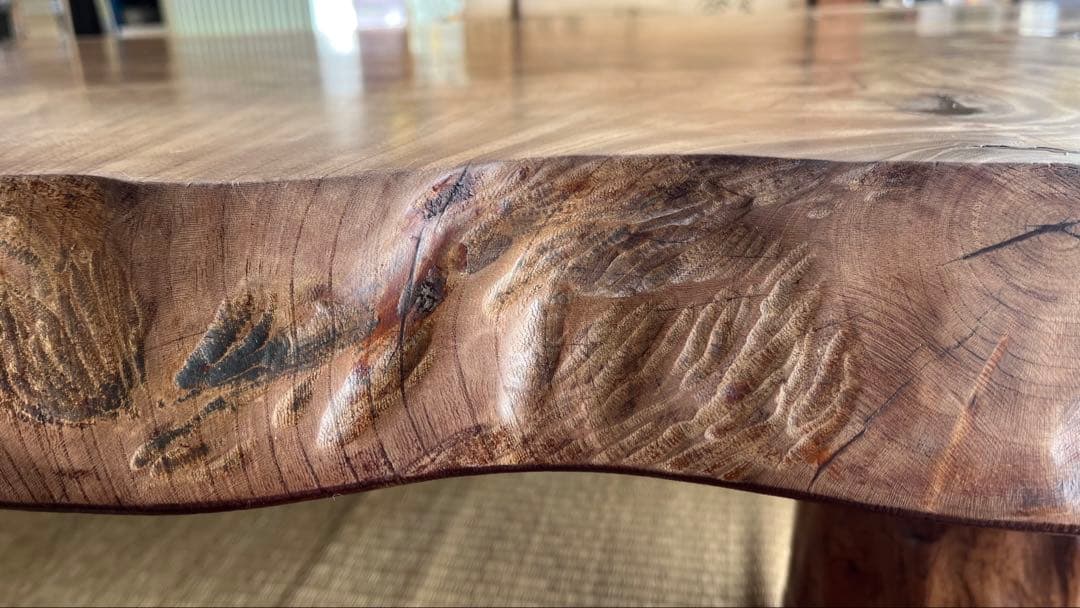 座卓 天然檜 一枚板 大型 幅約170cm ローテーブル アンティーク家具