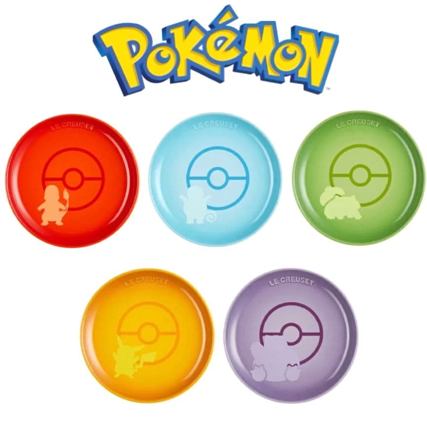 新品未使用 限定品 ルクルーゼ ポケモン プレート　コラボ LE CREUSET
