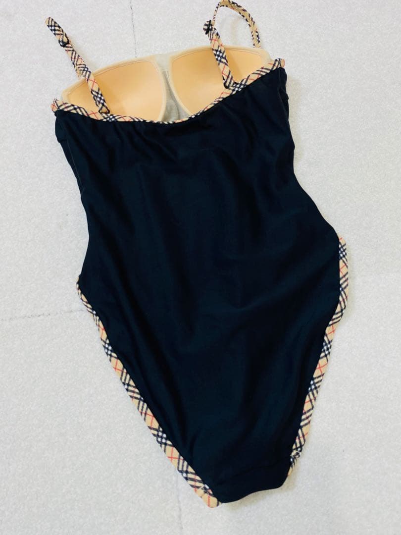 8628. 【レア】BURBERRY 水着 スカート セットアップ ノバチェック