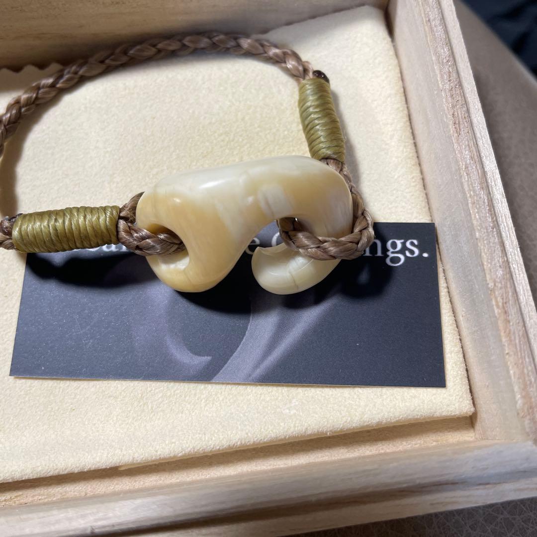 Ocean's Bone Carvings ブレスレット　イッカク牙　一角獣