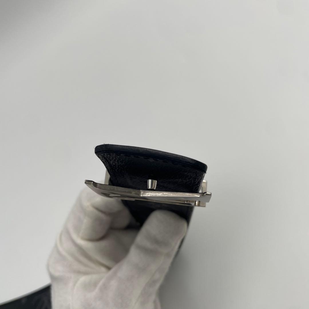 【✨美品】 ルイヴィトン ベルト サンチュール エクリプス LVイニシャル ロゴ