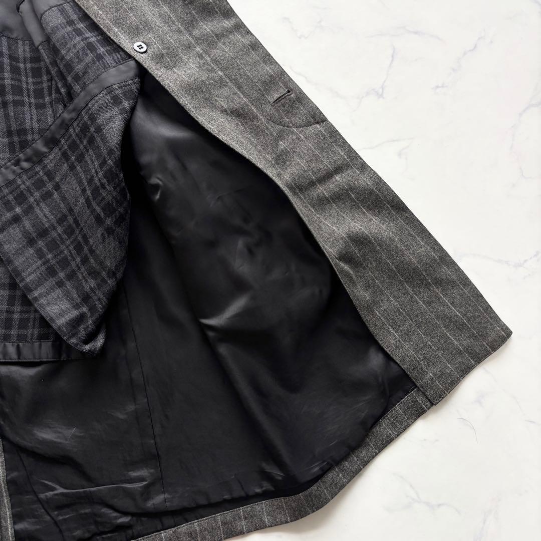 マッキントッシュ ステンカラーコート フォックスブラザーズ グレー 40 L