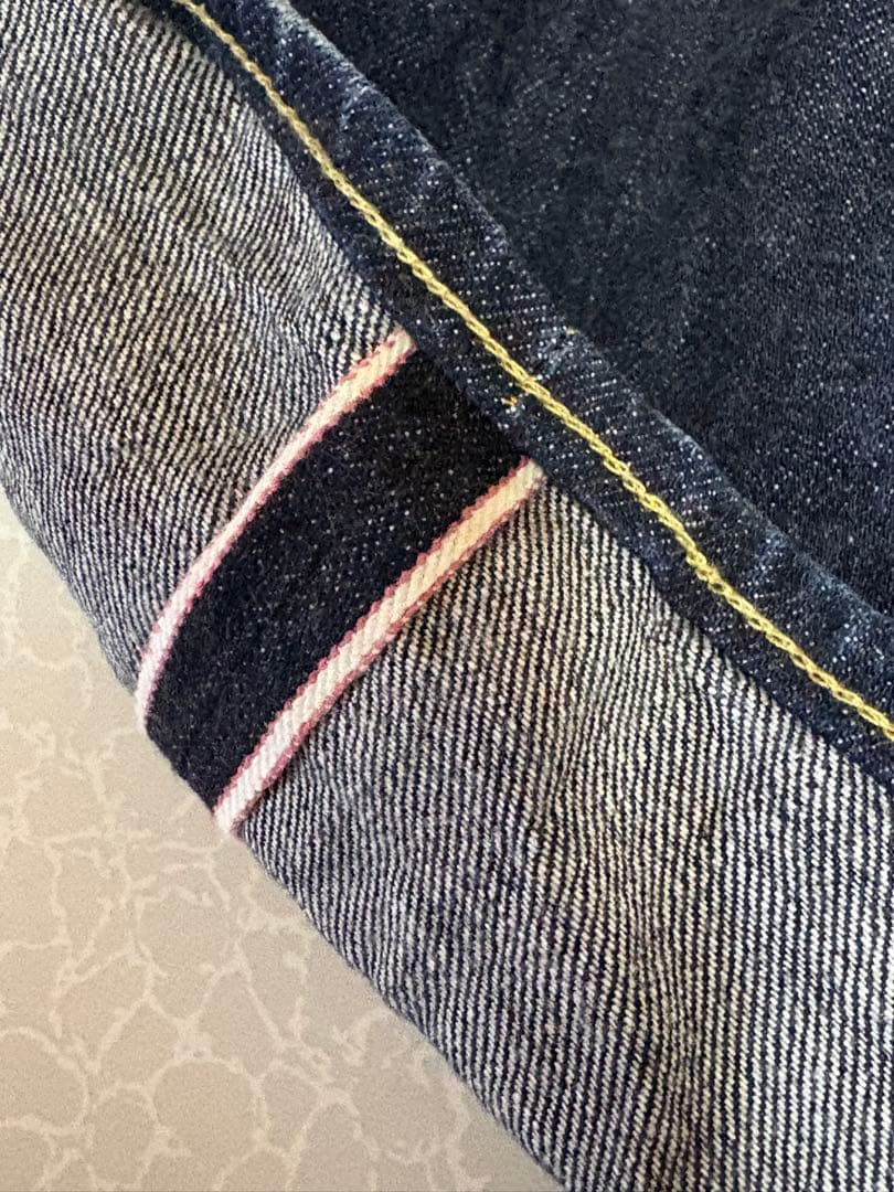 桃太郎ジーンズ ワイドデニムパンツ