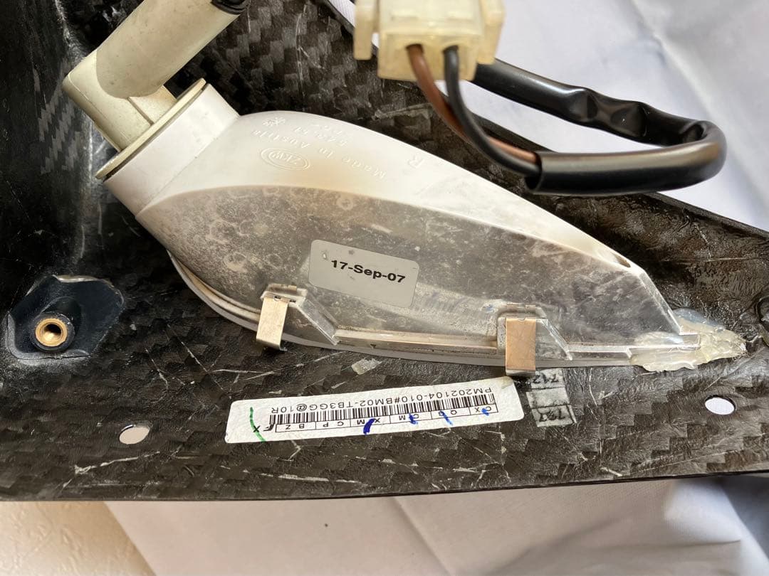  R1100S カーボン フロントフェアリング・ホワイトウインカー