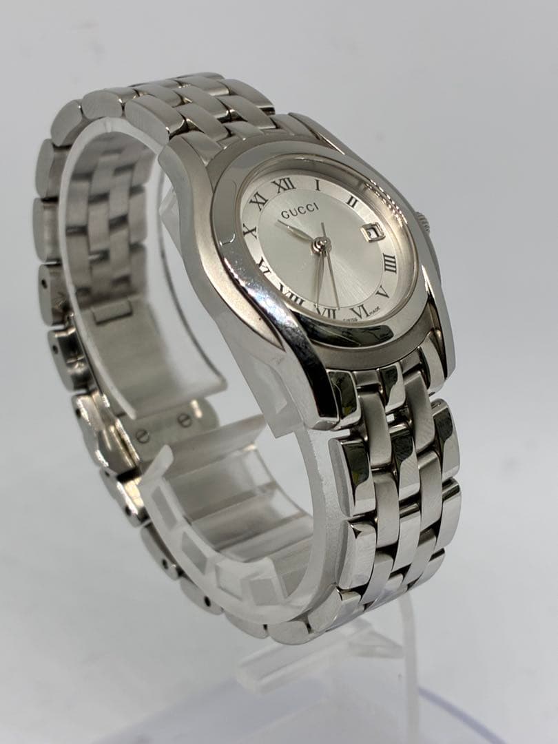 あみ　　【美品】グッチ GUCCI 5500L レディース腕時計　電池新品