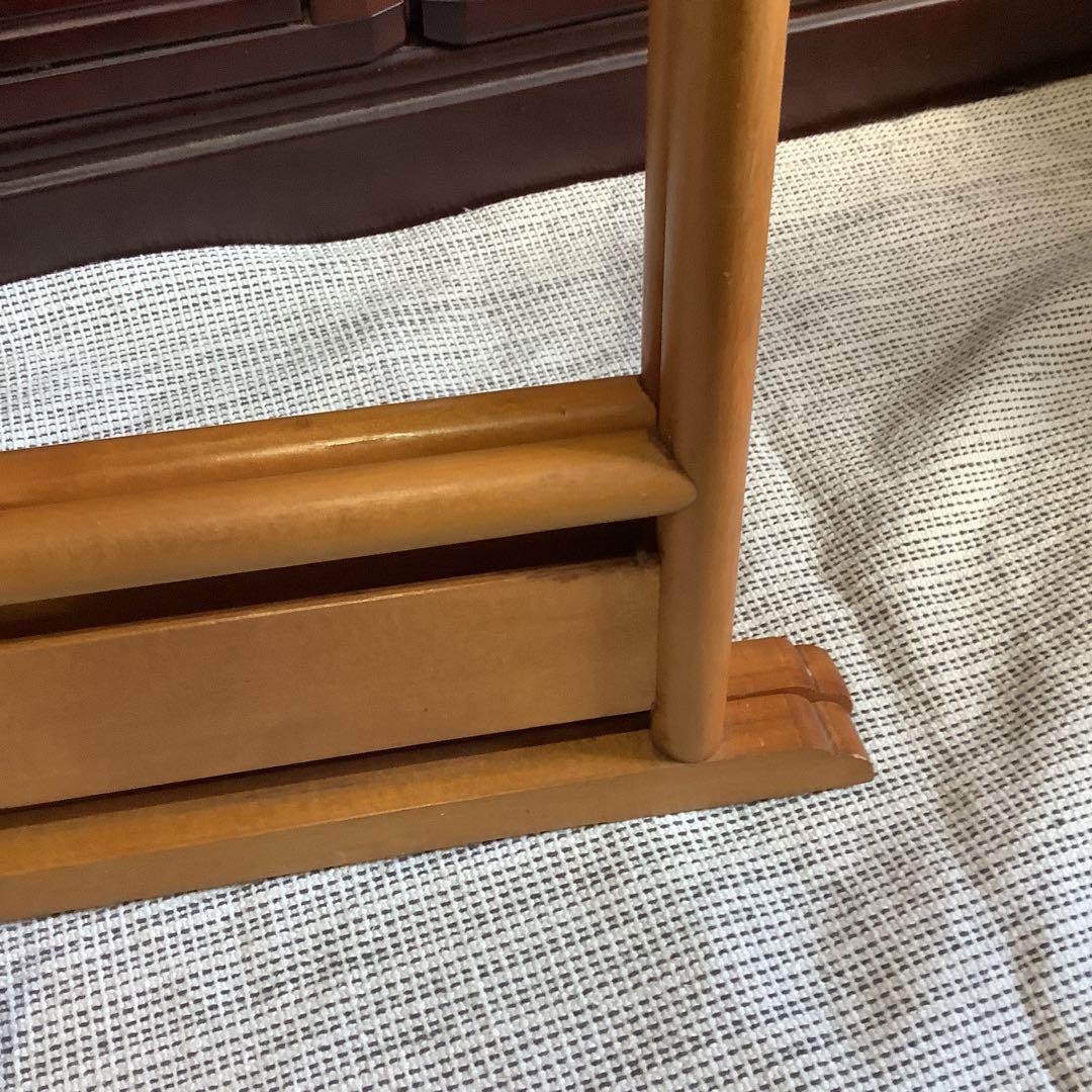 レトロ　衣桁　衣紋　折りたたみ　着物掛け