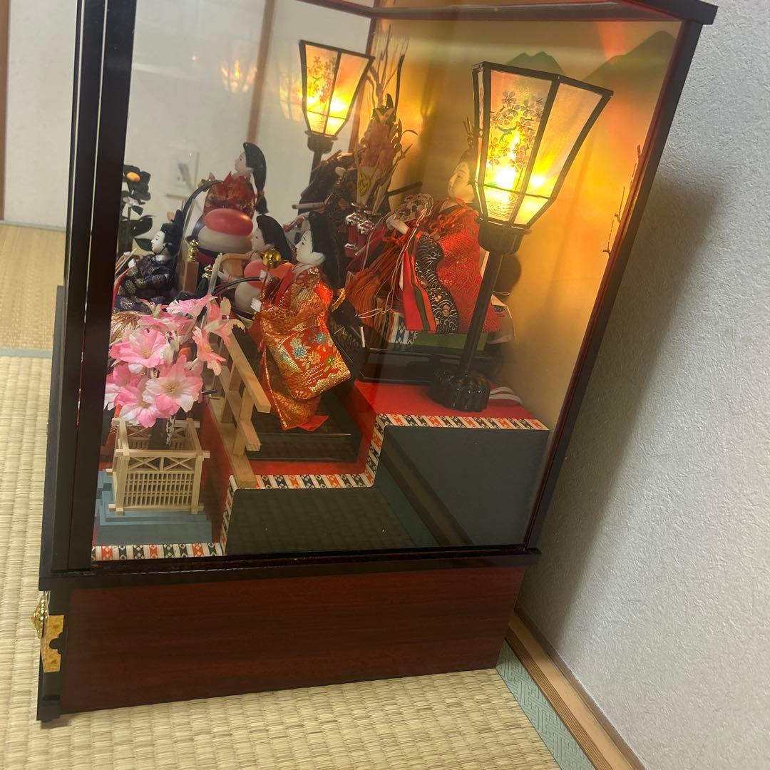 雛人形 ケース付き