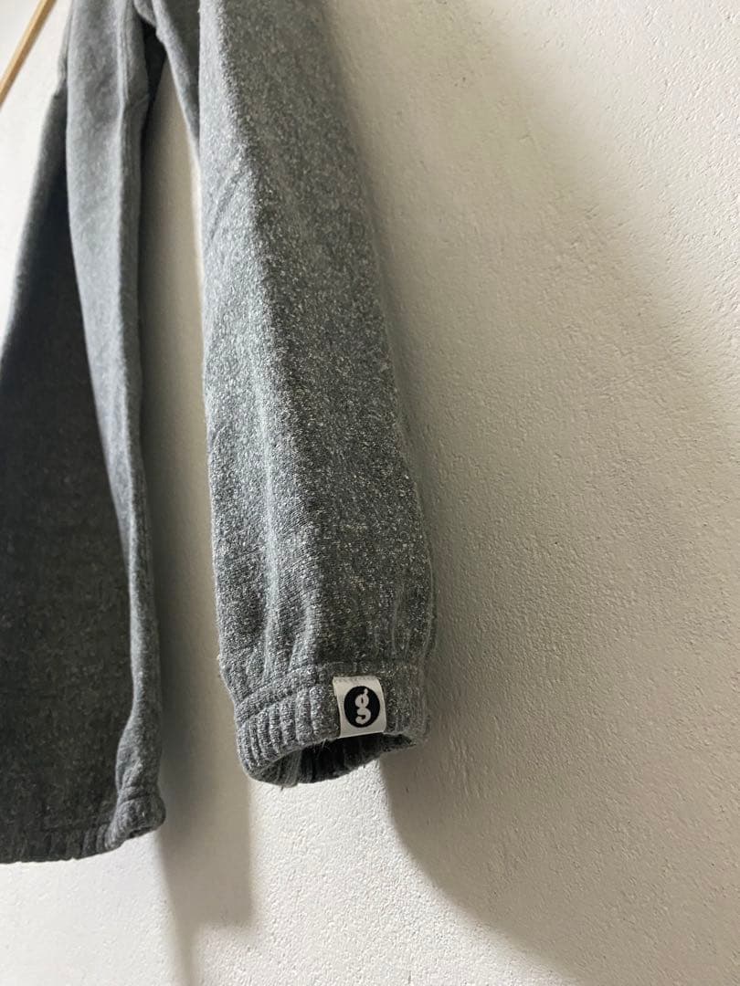 グッドイナフ×チャンピオン/リヴァースウィーブ霜降りグレーセットアップ　M