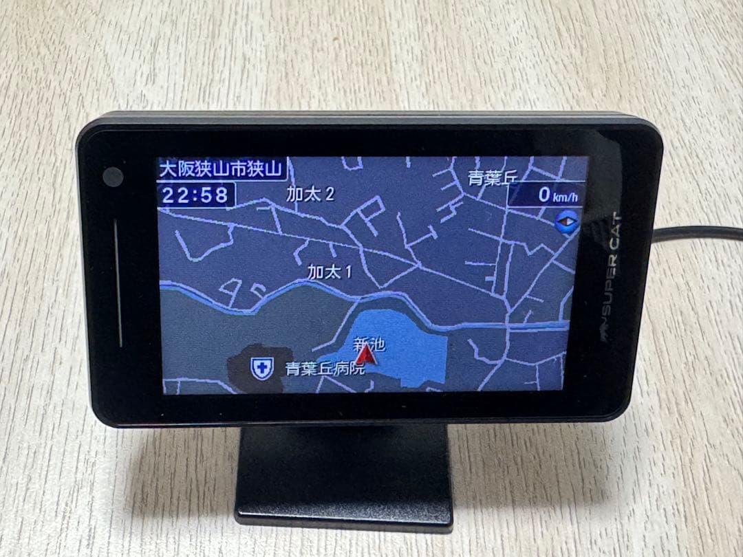 ユピテル スーパーキャット LS1200 レーダー探知機