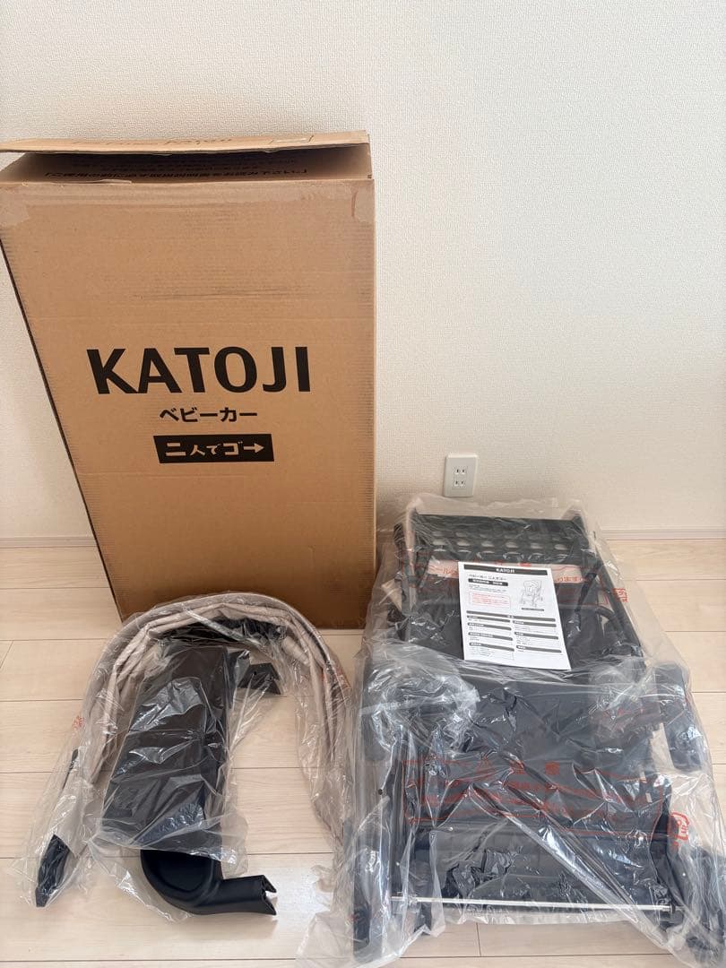 【再販】カトージ　2人でゴー　2人乗りベビーカー