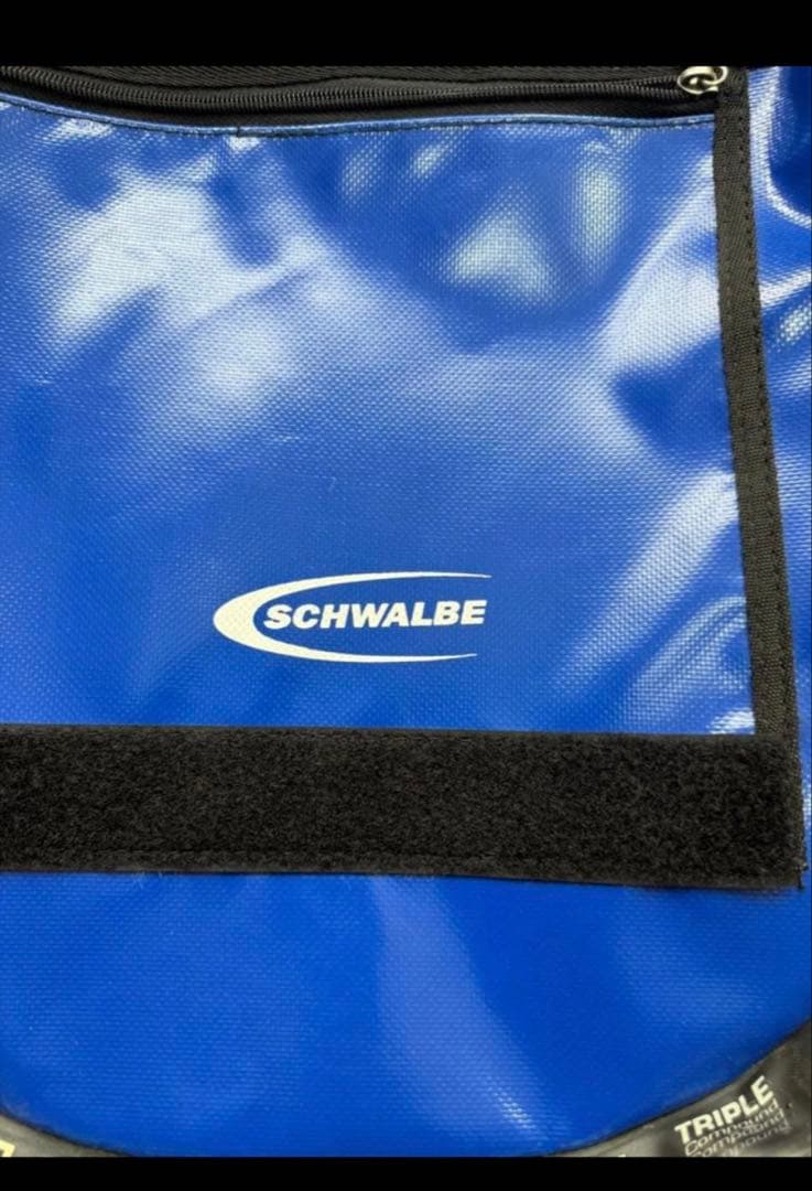 ◯ メッセンジャーバッグ MTBタイヤ 使用シュワルベのバック　リサイクルバック