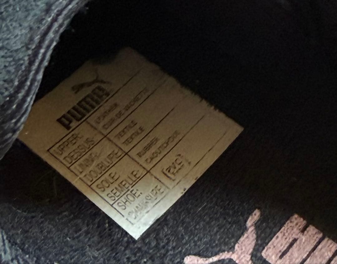 00s puma スピードキャット スニーカー ブラック ピンク 当時物