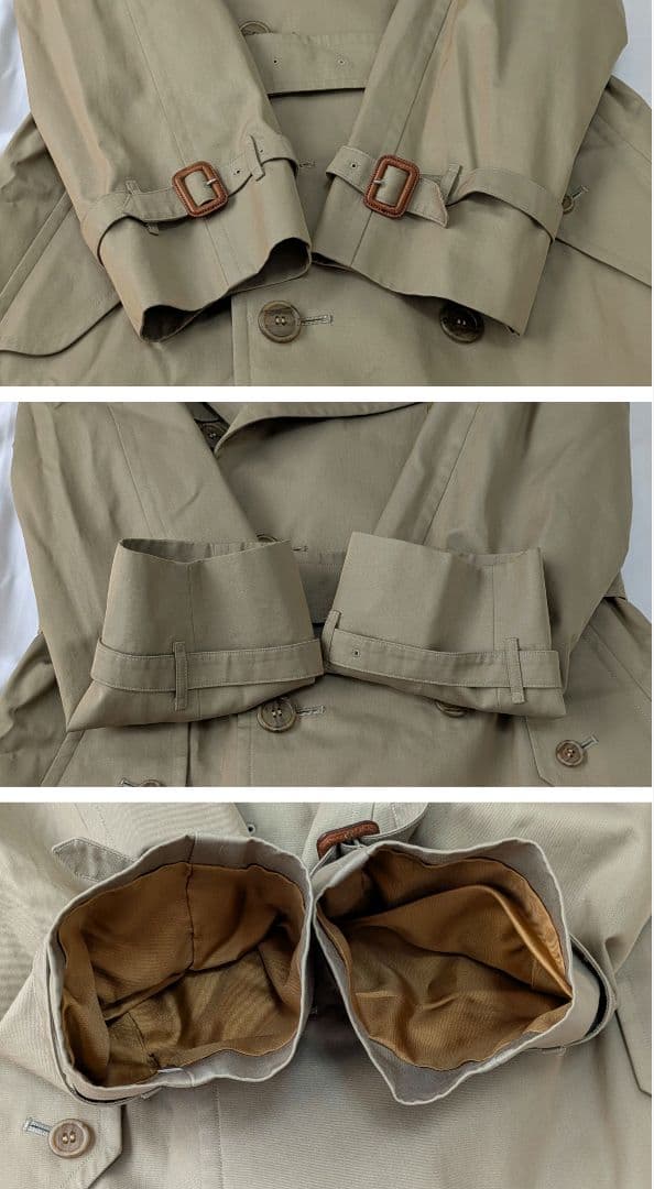 mame様リクエスト　90s バーバリー　トレンチコート　ベージュ　ノバチェック