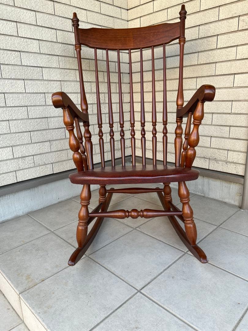 ✨極美品　WINS太平✨ロッキングチェア　アンティーク　レトロ　キツツキマーク