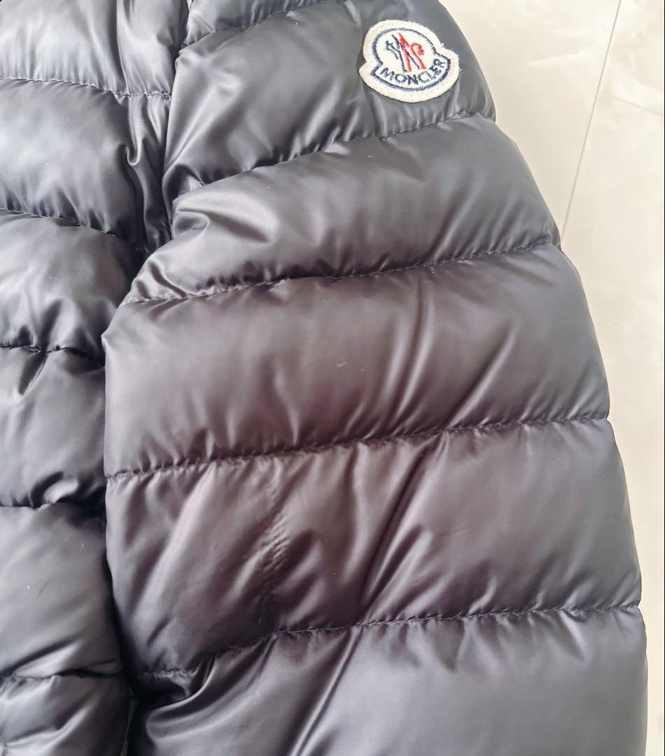 MONCLER モンクレール ノーカラー ダウンジャケット 黒 2