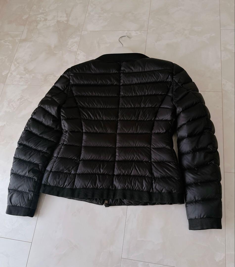 MONCLER モンクレール ノーカラー ダウンジャケット 黒 2