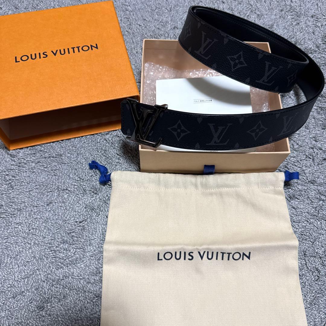 LOUIS VUITTON ルイヴィトン イニシャル エクリプス ベルト 95