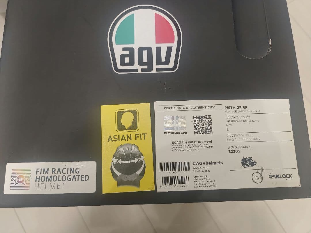 AGV PISTA GP RR FUTURO Lサイズ