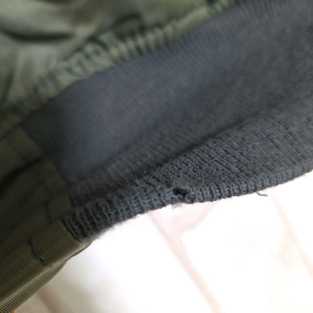 USA製 80s アルファインダストリーズ MA-1 カーキ M