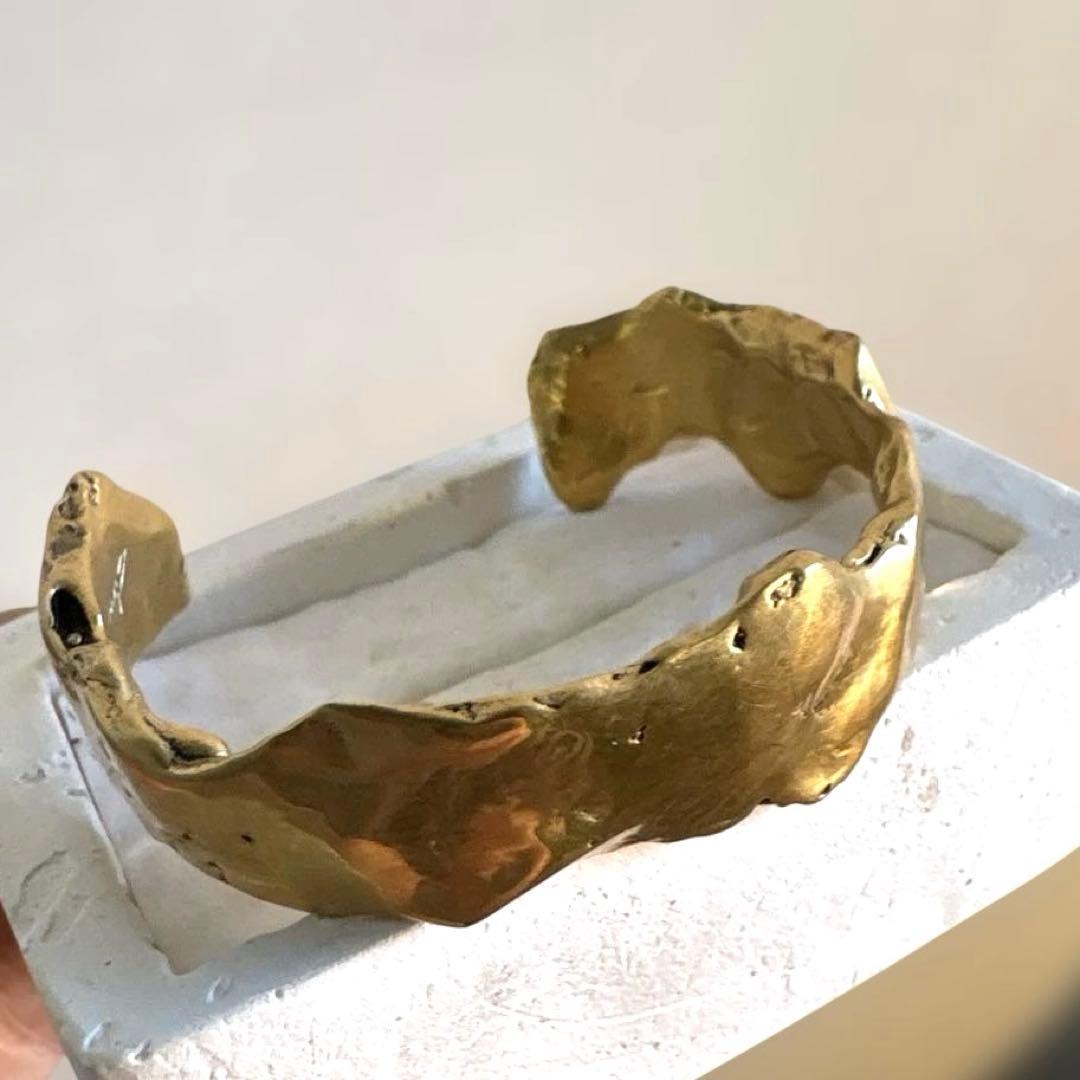 プリュイ　フローディアカフ　ゴールドSサイズ