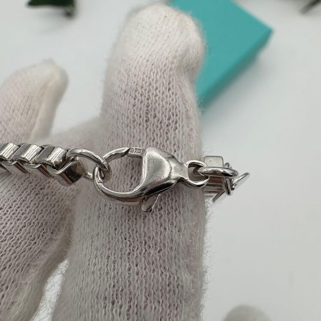 【仕上げ済】Tiffany ベネチアン　ブレスレット　シルバー