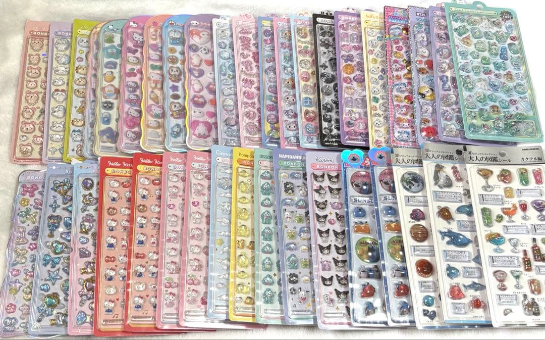 【38枚】ボンボンドロップシール 正規品 まとめ売り クーリア サンリオ