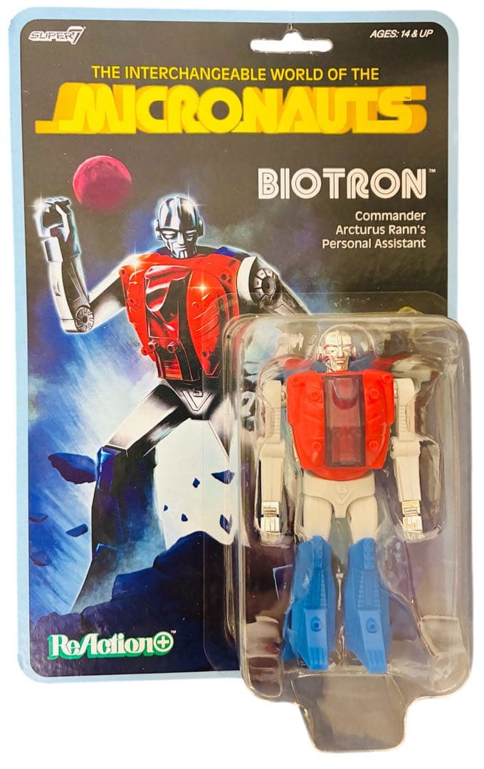 MICRONAUTS BIOTRON フィギュア　ロボットマン　ミクロマン　特撮