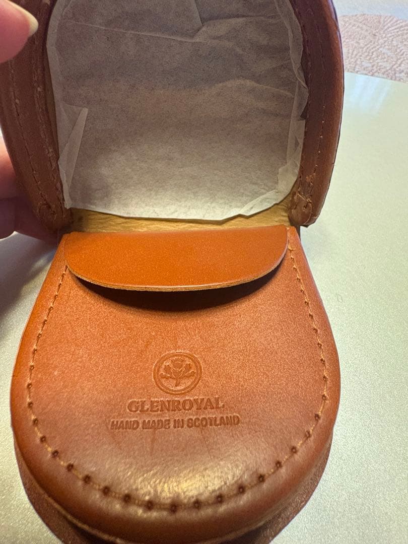 グレンロイヤル　ケース　馬蹄型　ブライドルレザー　オックスタン