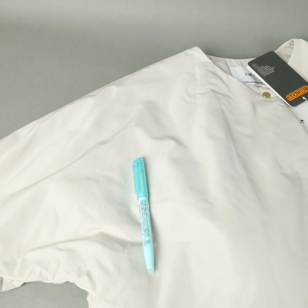 117 新品 23区 中綿 パデット ドルマンコート38 ロングコート 少訳